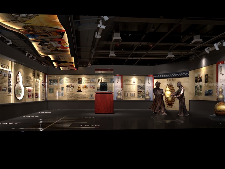 在企業展廳裝修設計中，如何合理考慮觀眾的流量和參觀時間？