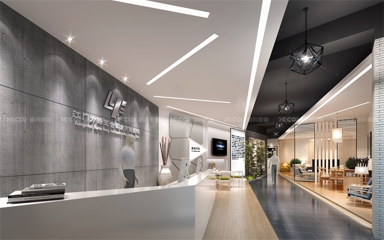 在企業展廳裝修設計中，如何合理運用展示設備和交互界面？