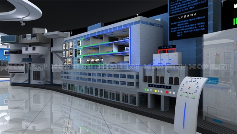 企業展廳裝修如何設計一個符合展品特點的展示墻或展示架？