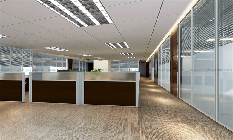 中端辦公室裝修接待區應該設計在什么位置？